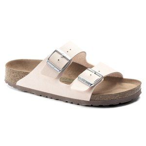 Birkenstock Arizona Vegan Birkibuc Sandal Rose
